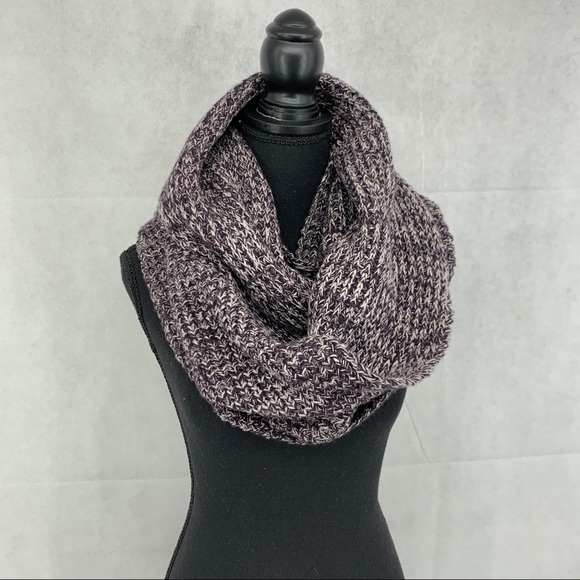 All Saints Accessories - All Saints scroll snood knit infinity scarf